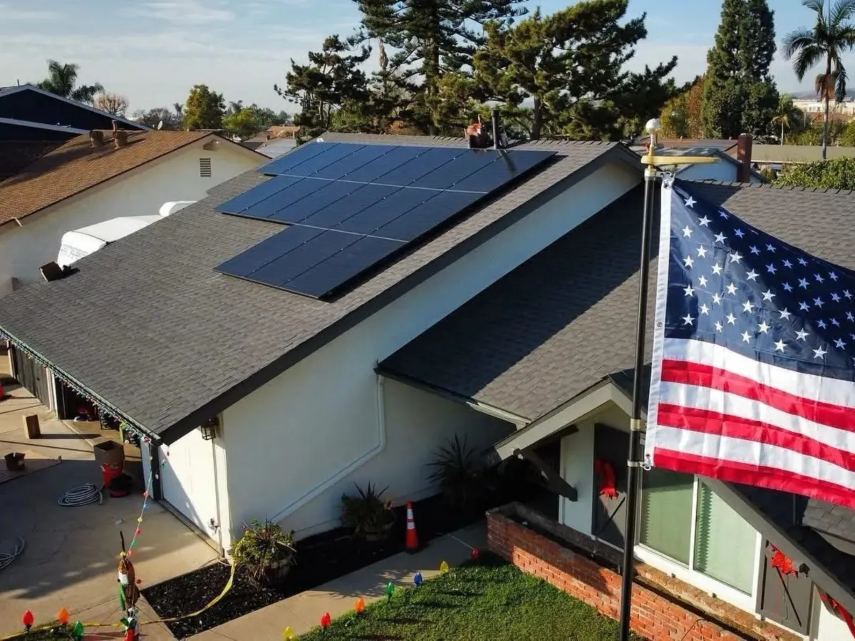 Completed Guyou solar installation 1